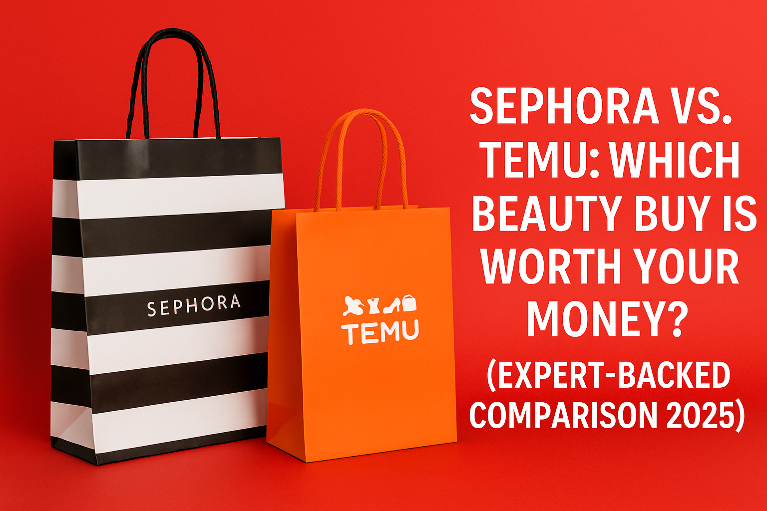 Temu vs Sephora: Which One Gives Better Value on Beauty Products?